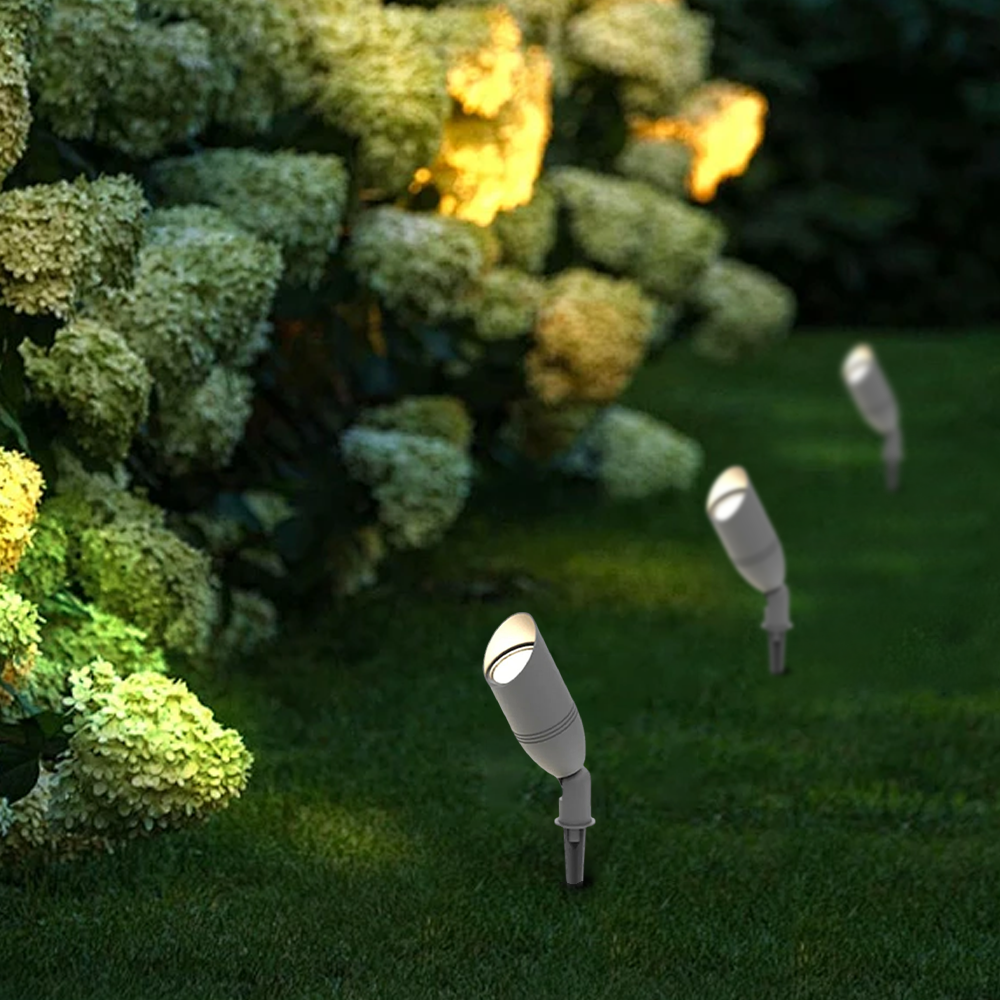 Modern Cylindrical Outdoor Ground Light